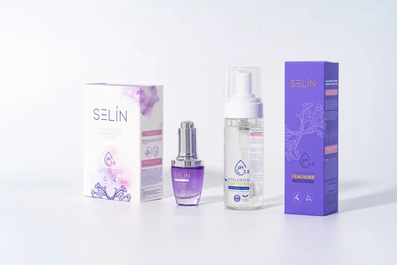 SELIN Duo Set — Advanced Serum + Hyaluron Cleansing Foam